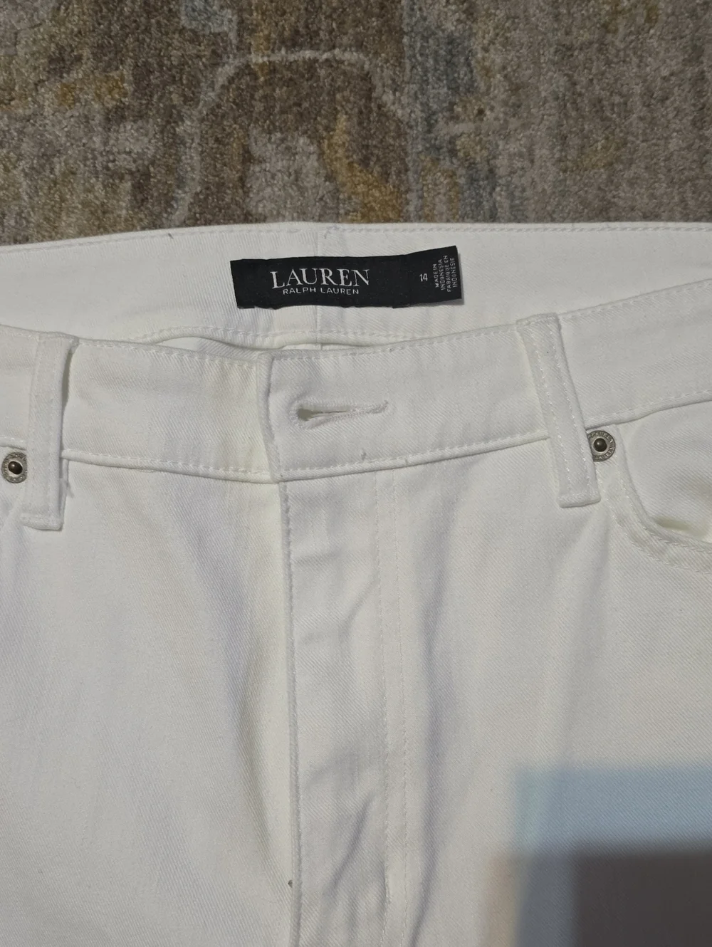 Ralph Lauren White  Denim Shorts